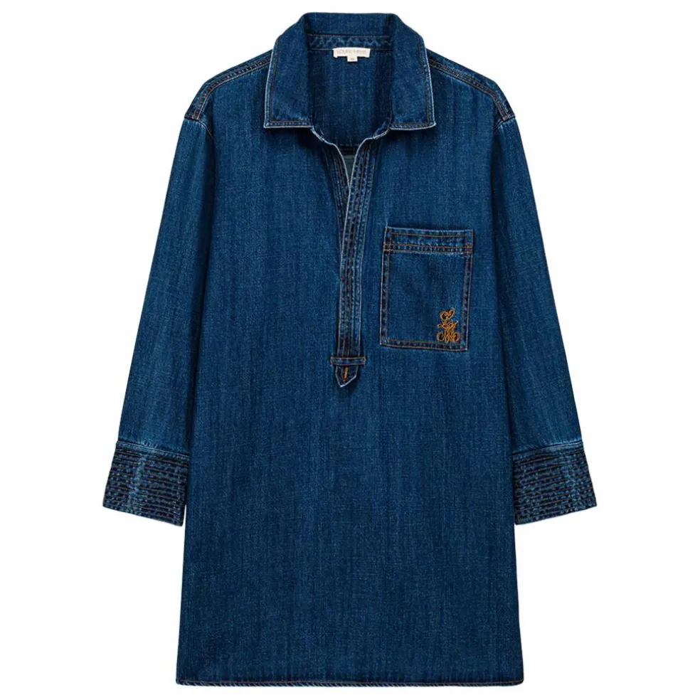 Robe Siana Denim - Collection Femme | Bleu