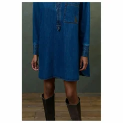 Robe Siana Denim - Collection Femme | Bleu