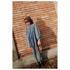 Robe Smockée | Bleu
