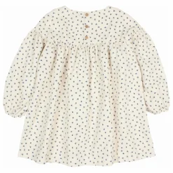 Robe Soft Velours Côtelé Coton Bio | Ivoire