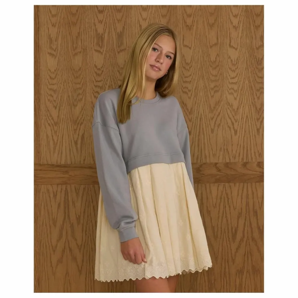 Robe Sweat | Bleu gris