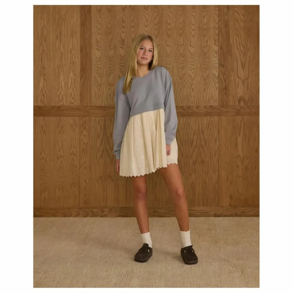 Robe Sweat | Bleu gris