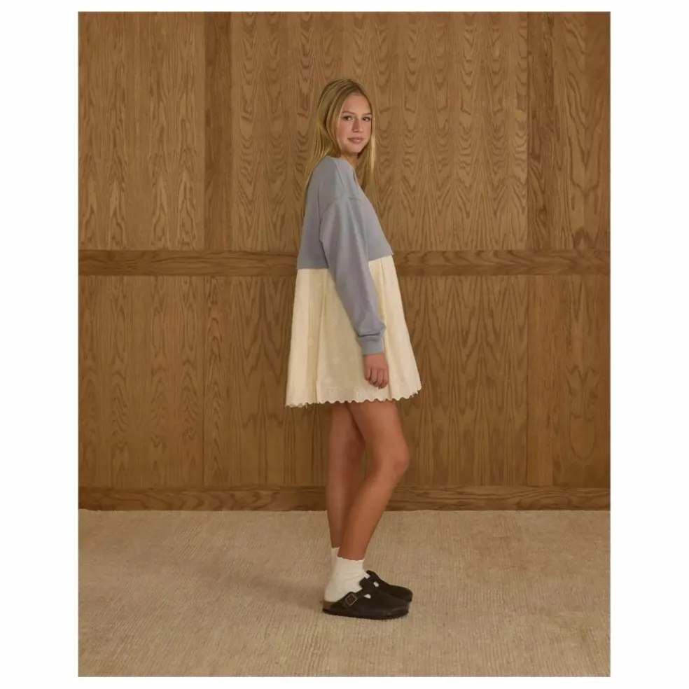 Robe Sweat | Bleu gris