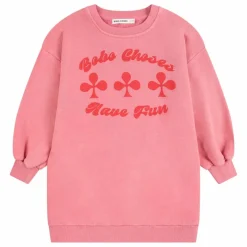 Robe Sweat Coton Bio | Rose