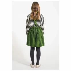 Robe Tablier Rayée Coton Bio | Vert