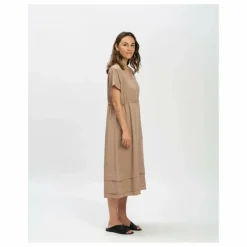 Robe Tencel | Marron clair