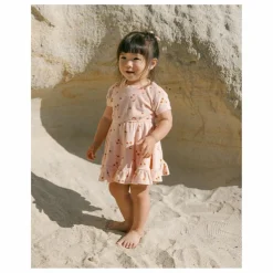 Robe Terry Eponge | Rose pâle