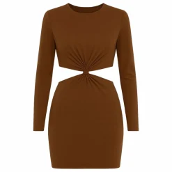 Robe The Loop Cut Out | Chocolat