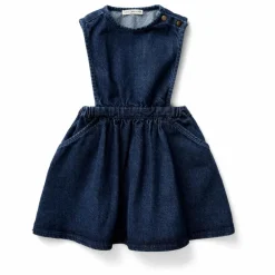 Robe Tippi Coton Bio | Bleu foncé
