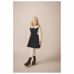 Robe Tippi Coton Bio | Bleu foncé