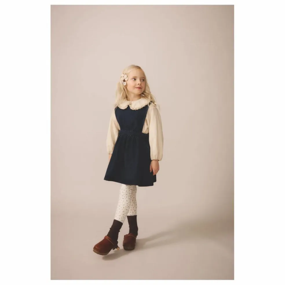 Robe Tippi Coton Bio | Bleu foncé