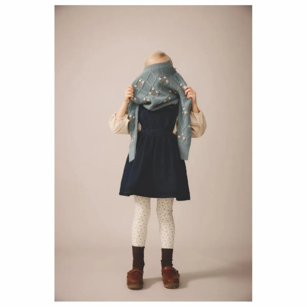 Robe Tippi Coton Bio | Bleu foncé