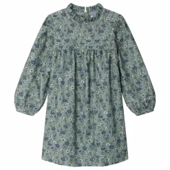 Robe Topaz Liberty Velours Milleraies | Bleu