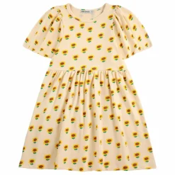 Robe Tournesol Coton Bio | Crème