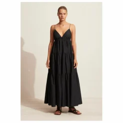 Robe Triangle Tiered | Noir