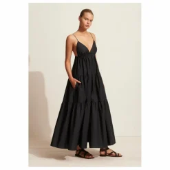 Robe Triangle Tiered | Noir