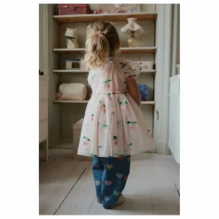 Robe Tullie Cerises Tulle | Rose pâle