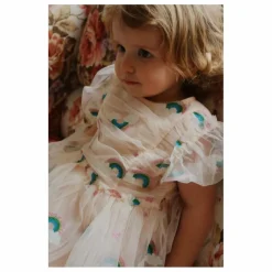 Robe Tullie Cerises Tulle | Rose pâle