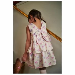 Robe Unicorne Coton Bio | Rose poudré