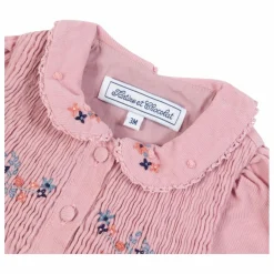 Robe Velours Côtelé | Rose pâle