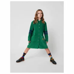 Robe Velours Côtelé | Vert