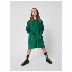 Robe Velours Côtelé | Vert