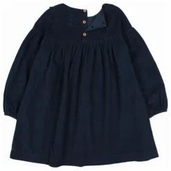 Robe Velours Côtelé Coton Bio | Bleu marine