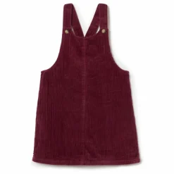 Robe Velours Côtelé Mini | Bordeaux
