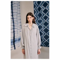 Robe Versalles Rayée | Bleu