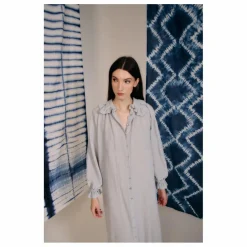 Robe Versalles Rayée | Bleu