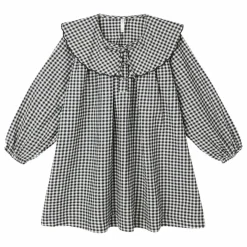 Robe Vichy | Noir