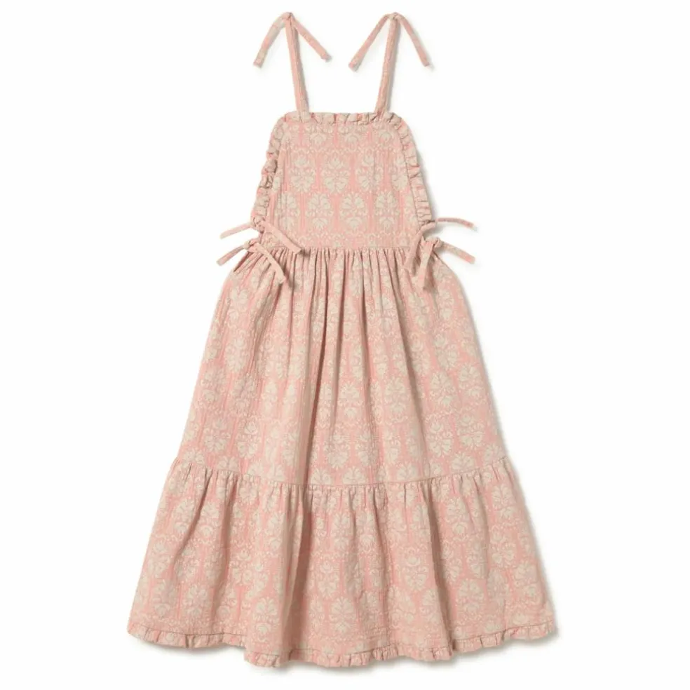 Robe Vintage Coton Bio | Rose