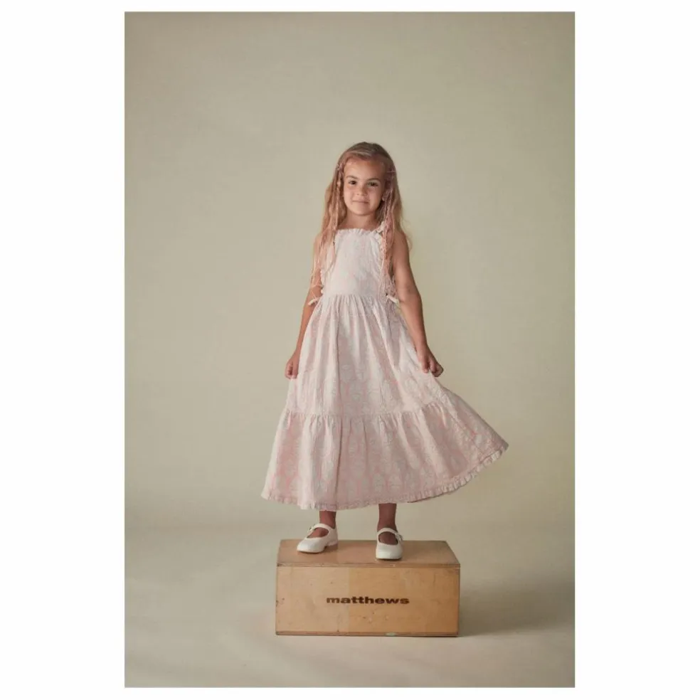 Robe Vintage Coton Bio | Rose