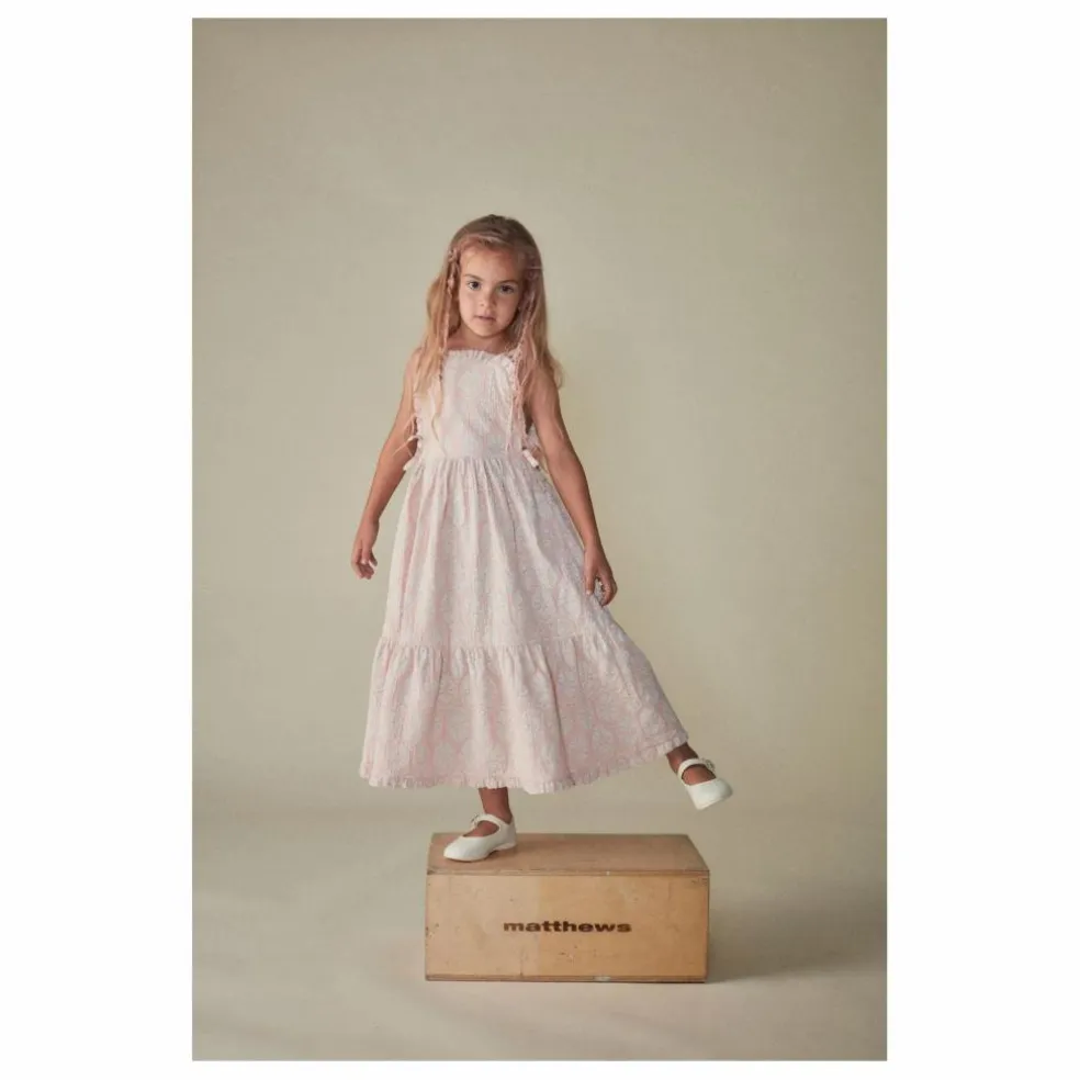 Robe Vintage Coton Bio | Rose