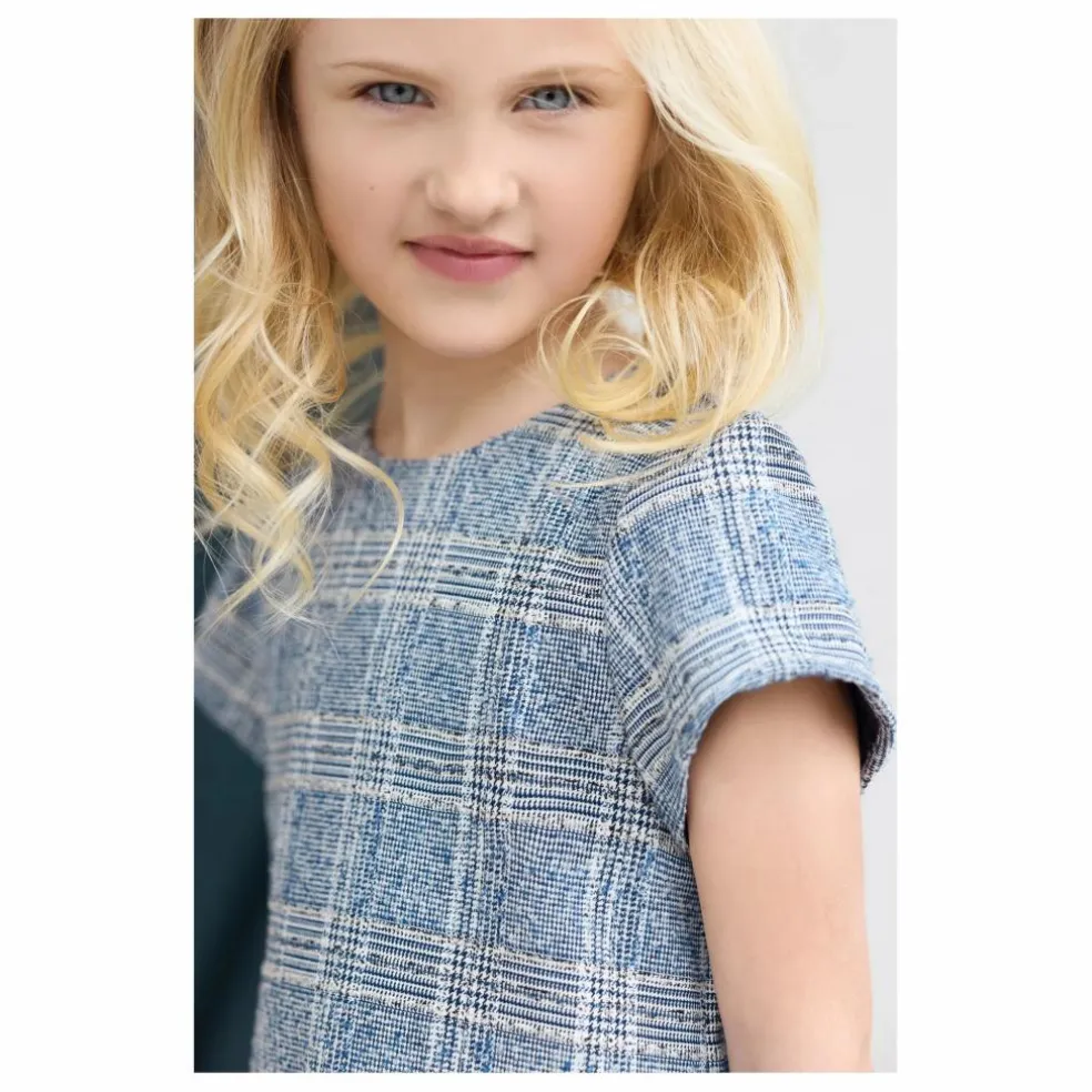 Robe Volants | Bleu