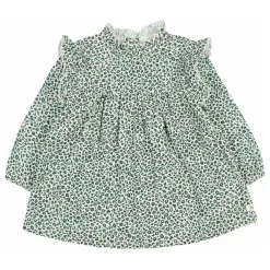Robe Volants | Vert Cèdre