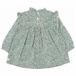Robe Volants | Vert Cèdre