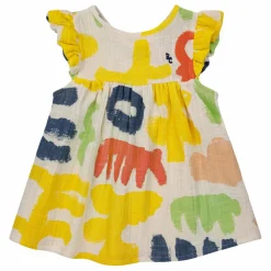 Robe Volants Carnival | Ecru