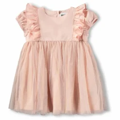 Robe Volants Cheyanne | Rose pâle