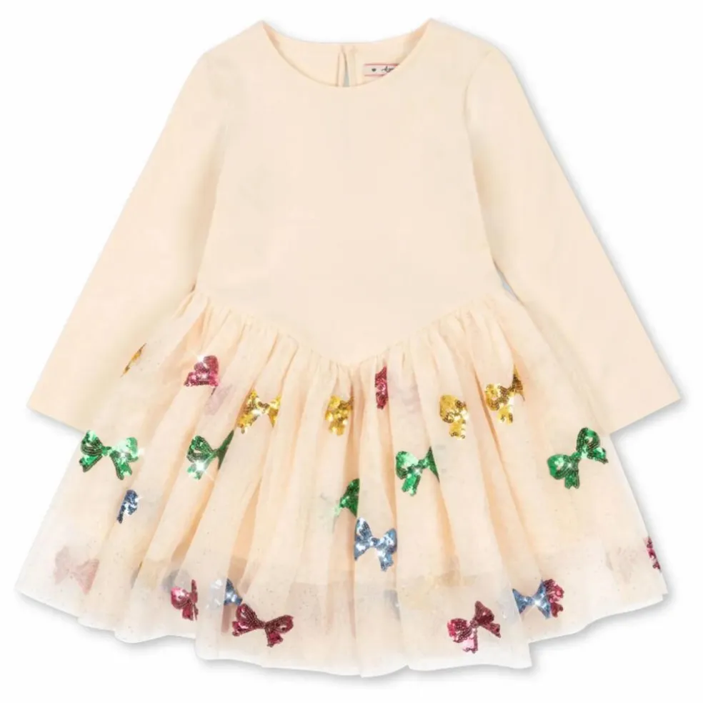 Robe Yvonne Tulle | Beige