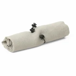 Rond de serviette en laiton - Set de 4 | Noir