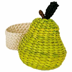 Rond de serviette Poire | Vert