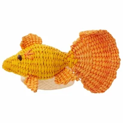 Rond de serviette Poisson | Orange