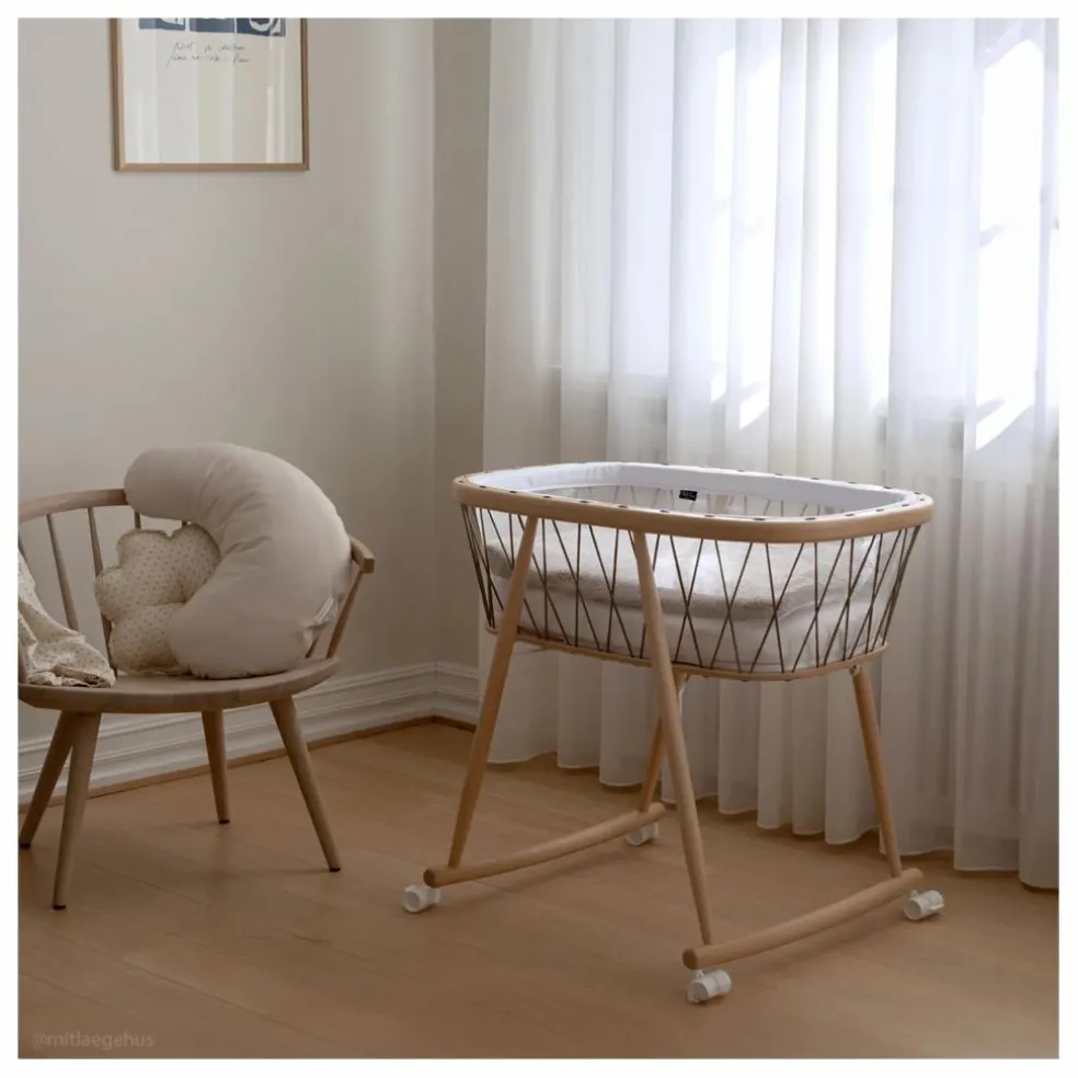 Roues pour berceau Kumi - Set de 4 | Blanc
