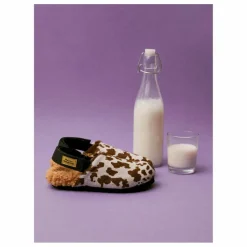 Sabots Almond Cow Cuir | Camel
