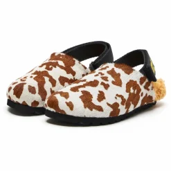 Sabots Almond Cow Cuir | Camel
