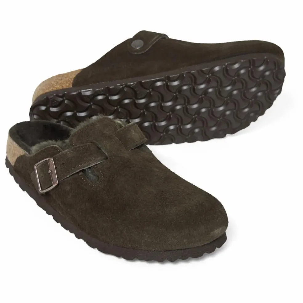Sabots Boston Shearling - Collection Adulte | Marron