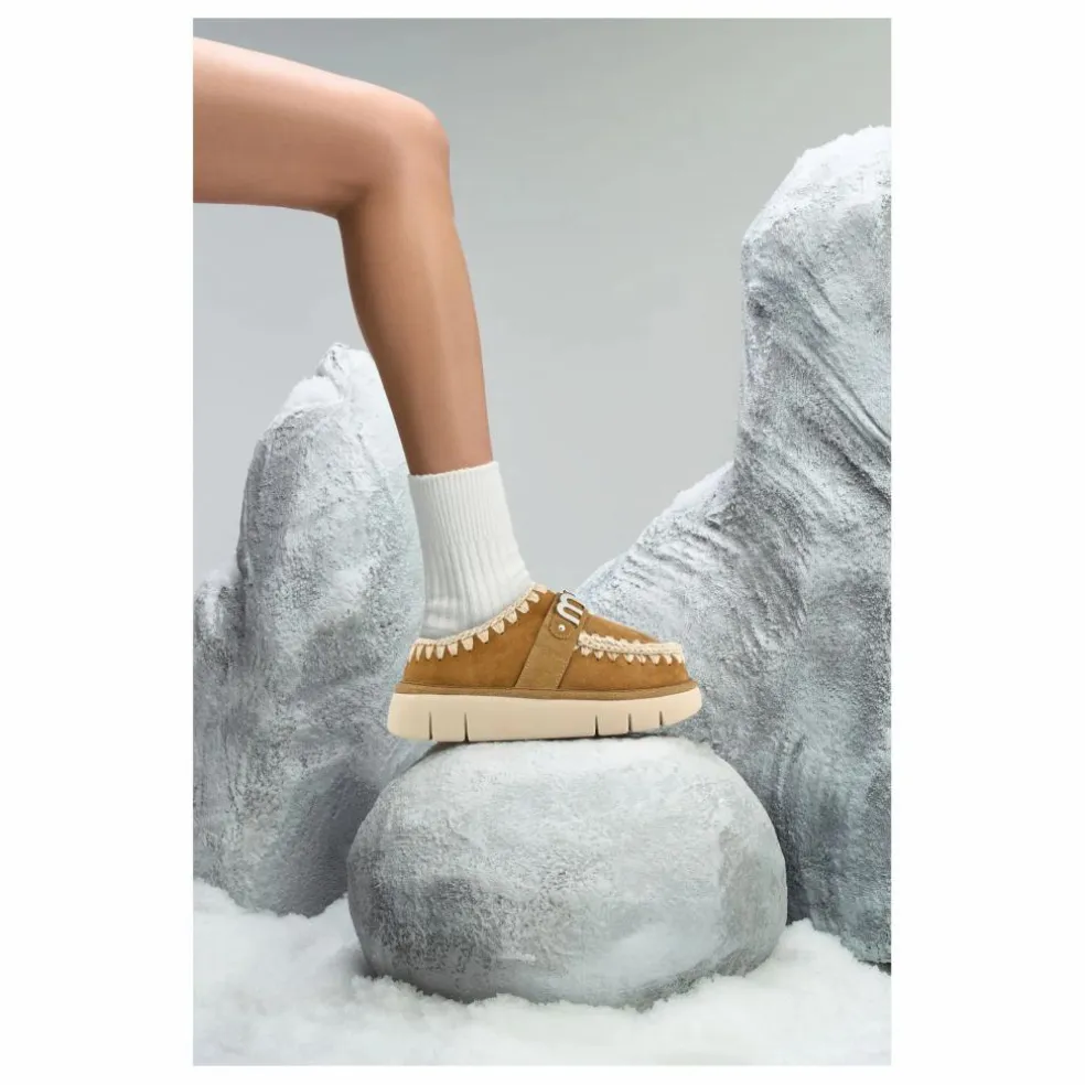 Sabots Bounce Suède | Beige