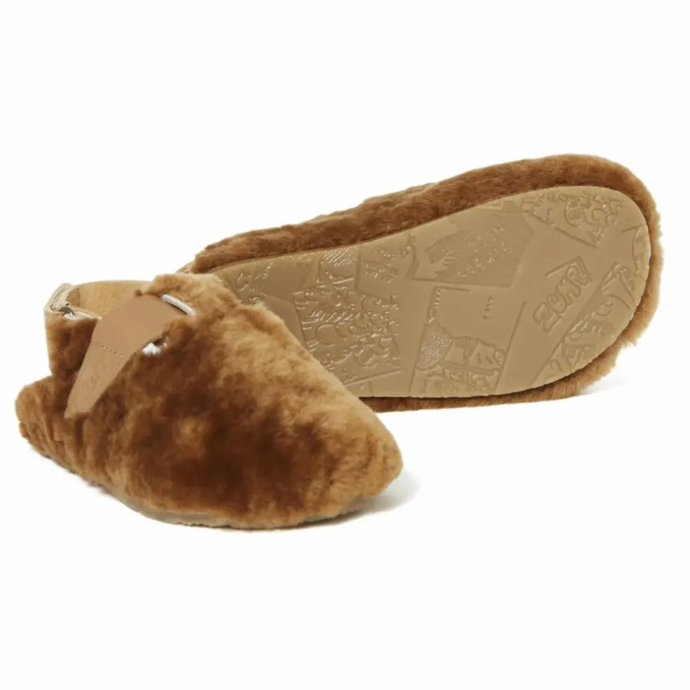 Sabots Façon Fourrure | Camel
