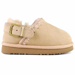 Sabots Fermés Eskimo Suède | Beige